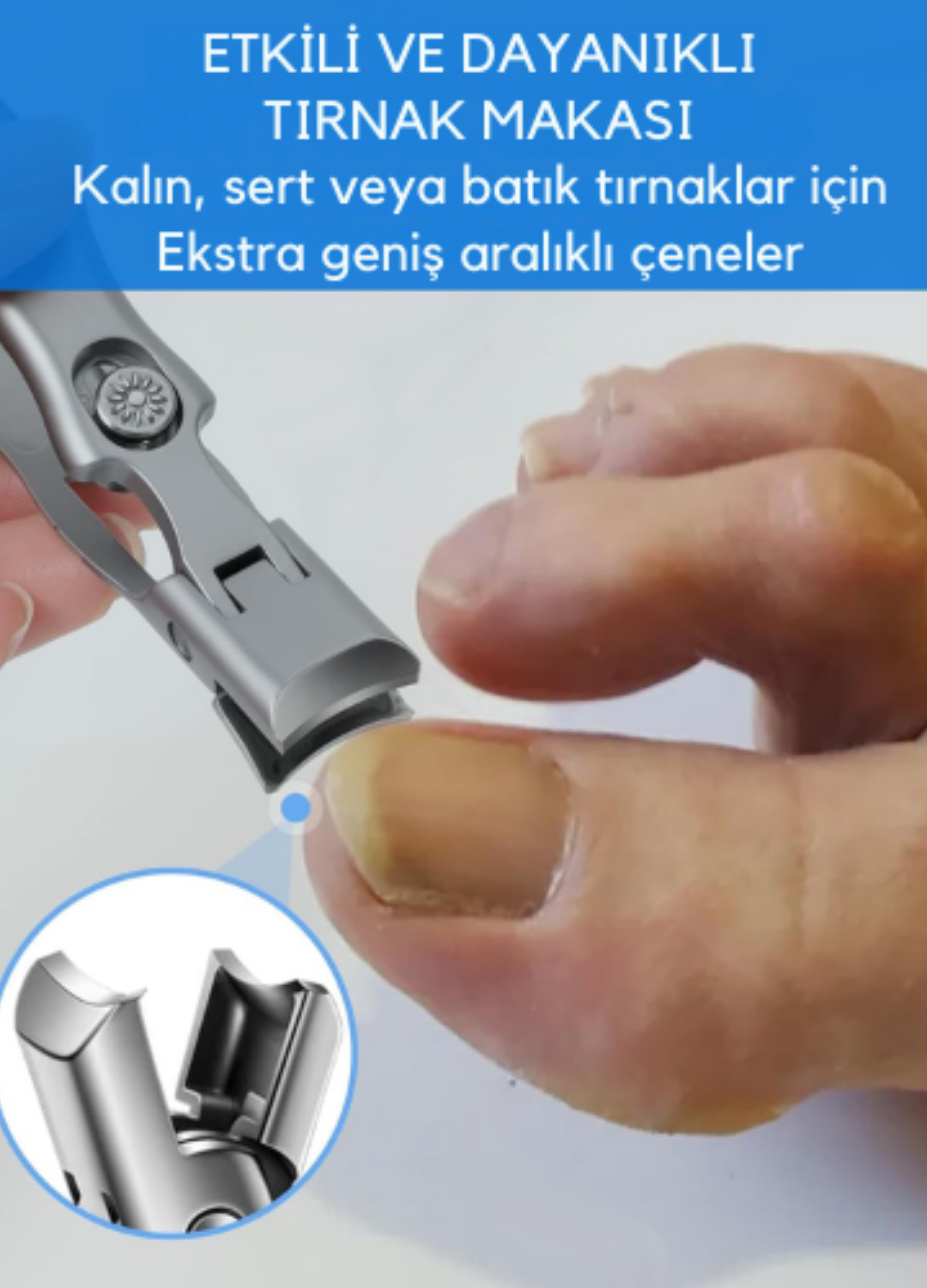 Yeni Nesil Çelik Tırnak Makası