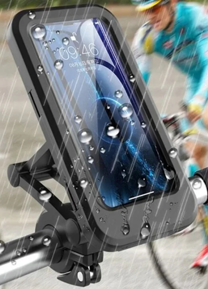 Universal Motosiklet Bisiklet Su Geçirmez Telefon Tutucu