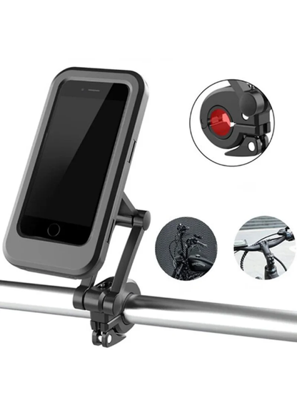 Universal Motosiklet Bisiklet Su Geçirmez Telefon Tutucu