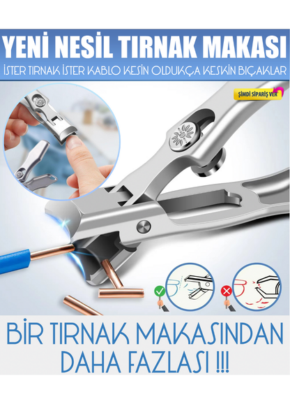 Yeni Nesil Çelik Tırnak Makası