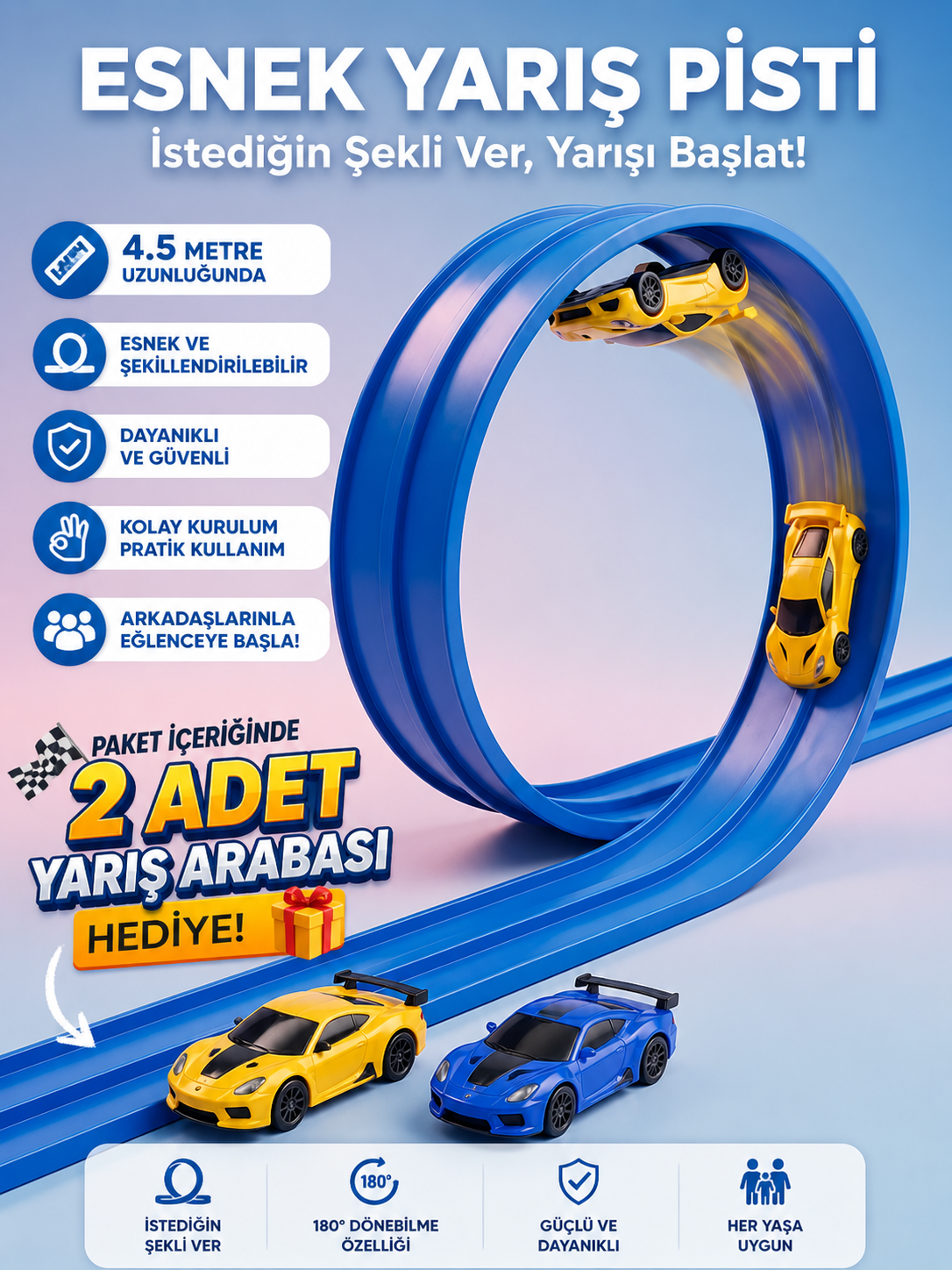 4.5 Metre Yarış Pisti