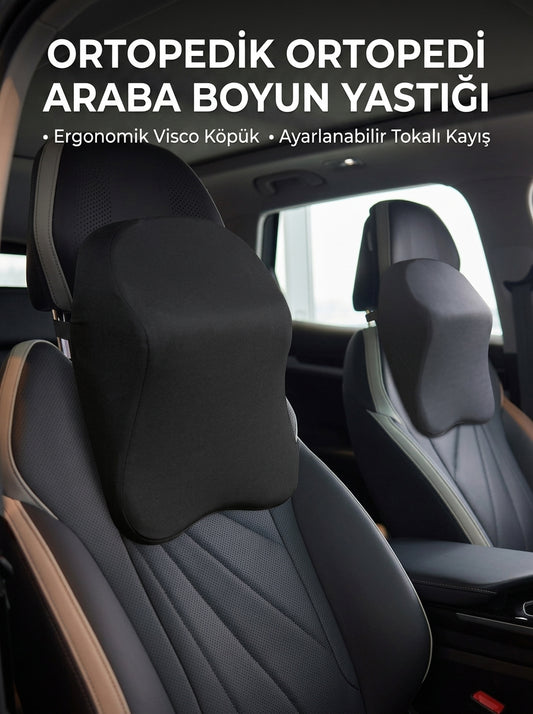 Araba Boyun Yastığı Ortopedik Oto Boyun Yastığı