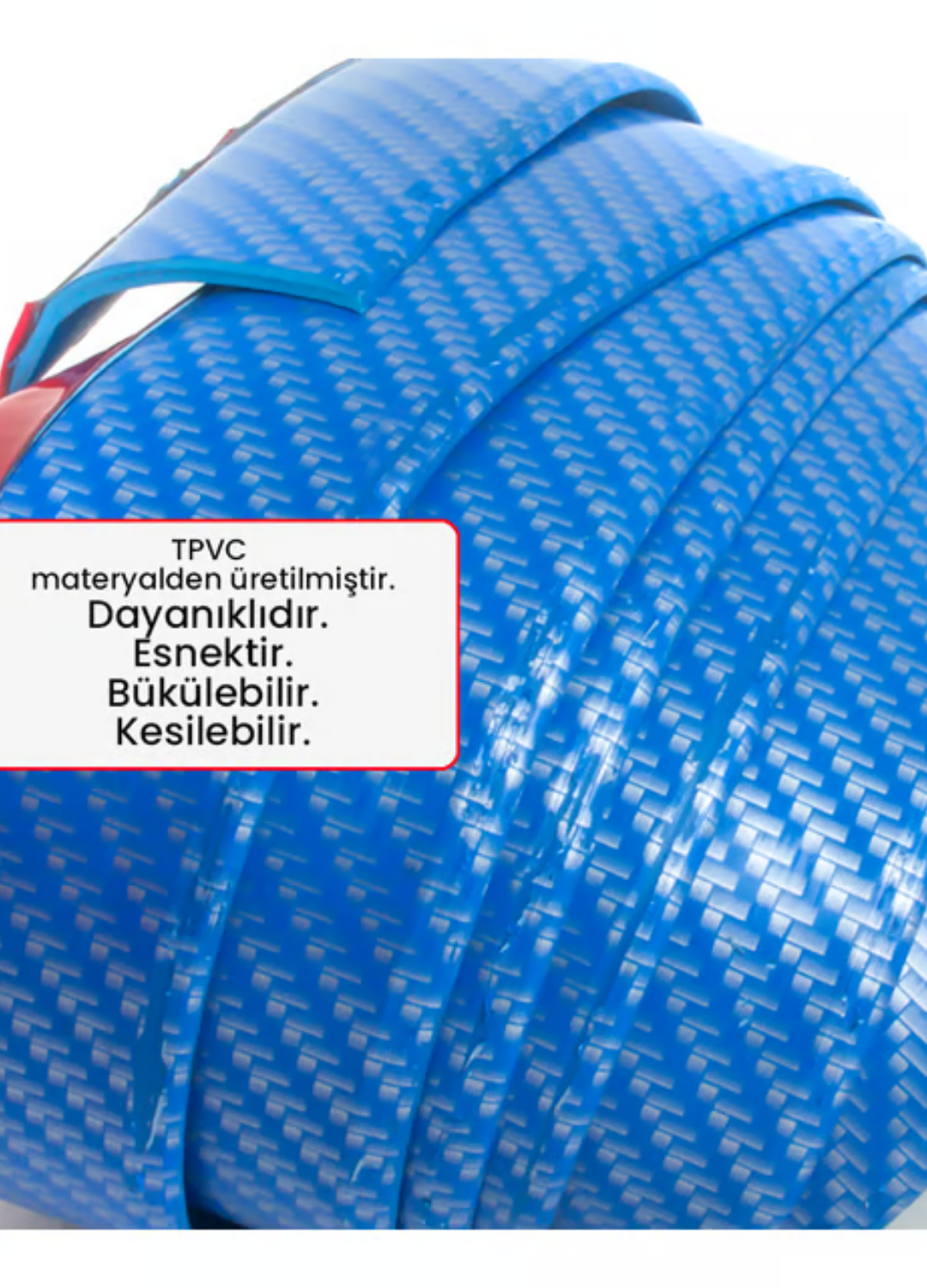 Mavi Ön Tampon Eki Ön Lip Tüm Araçlara Uygun Kırılmaz Samurai